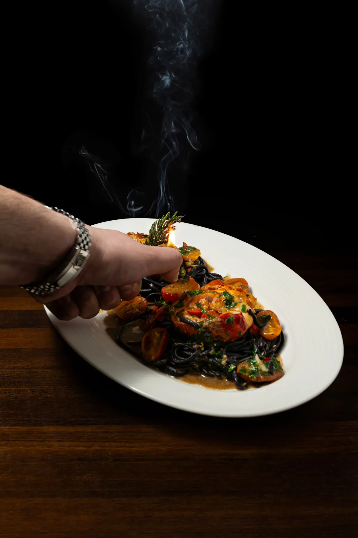 Linguine Nero Aragosta