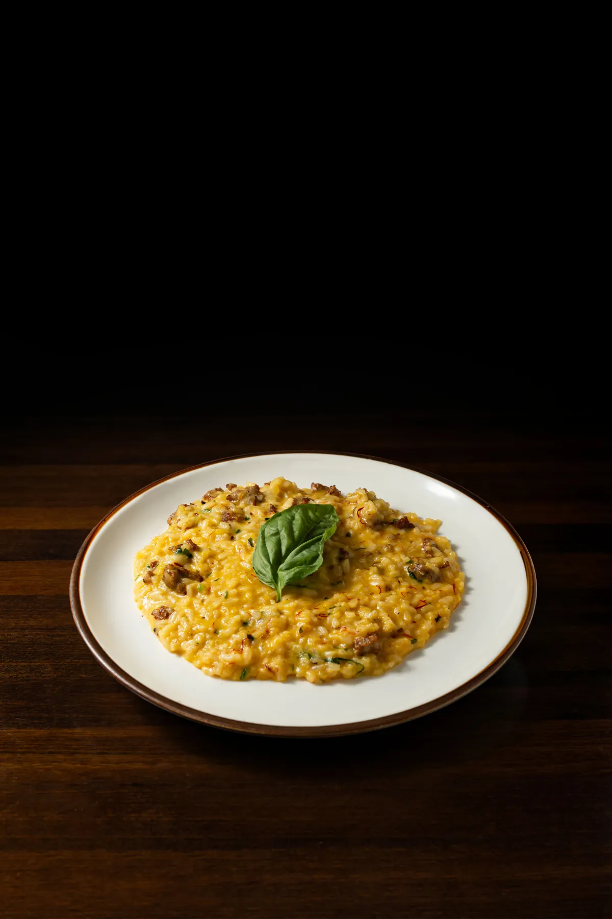 Risotto Zafferano Salsiccia