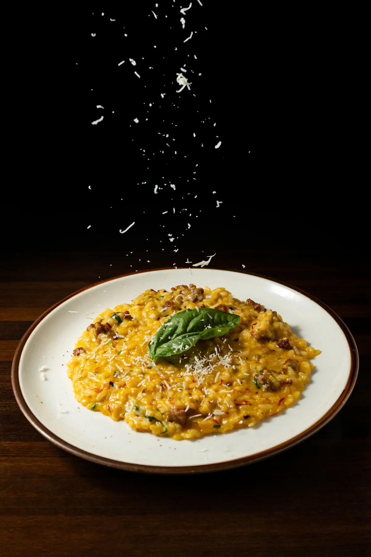 Risotto Zafferano Salsiccia
