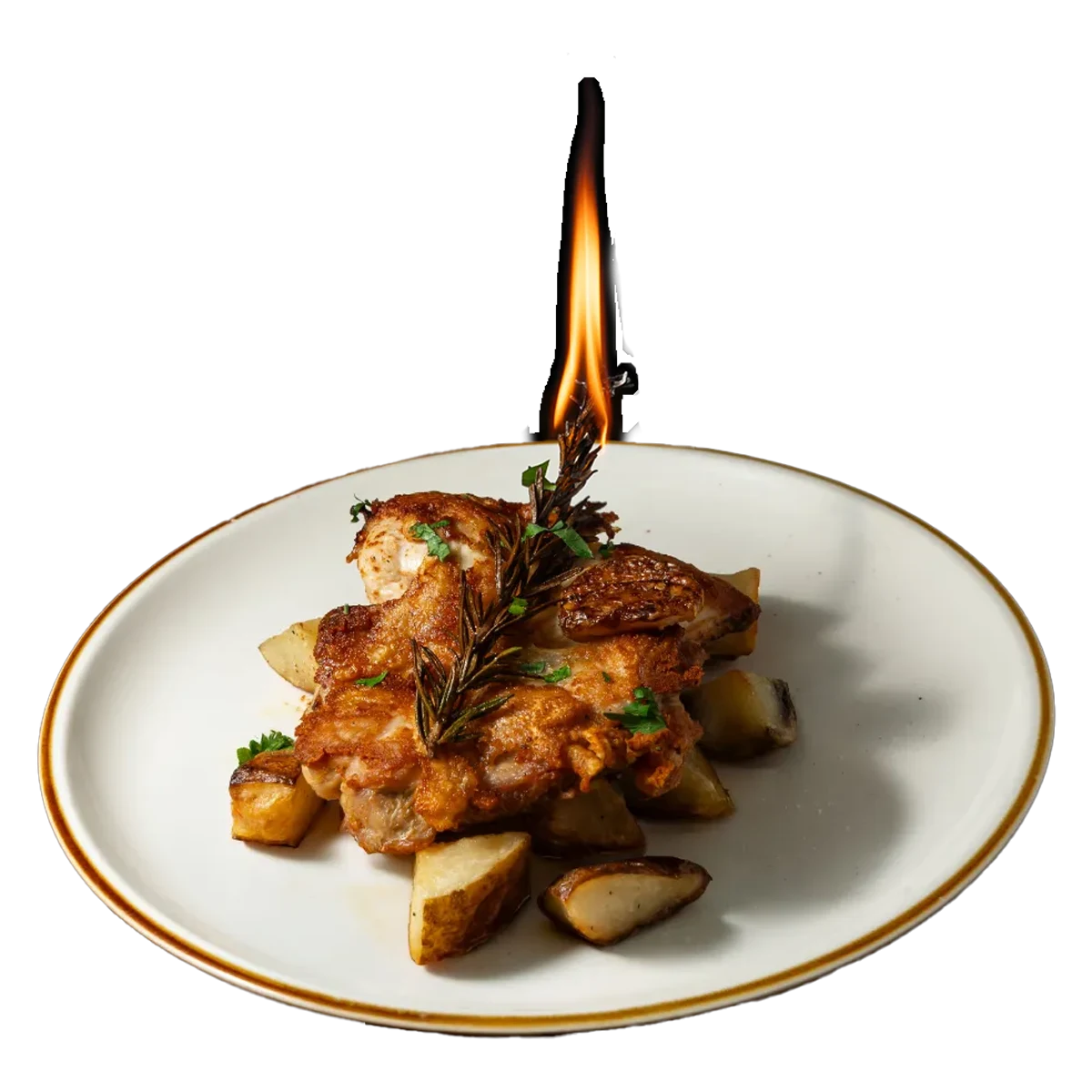Food in plate
